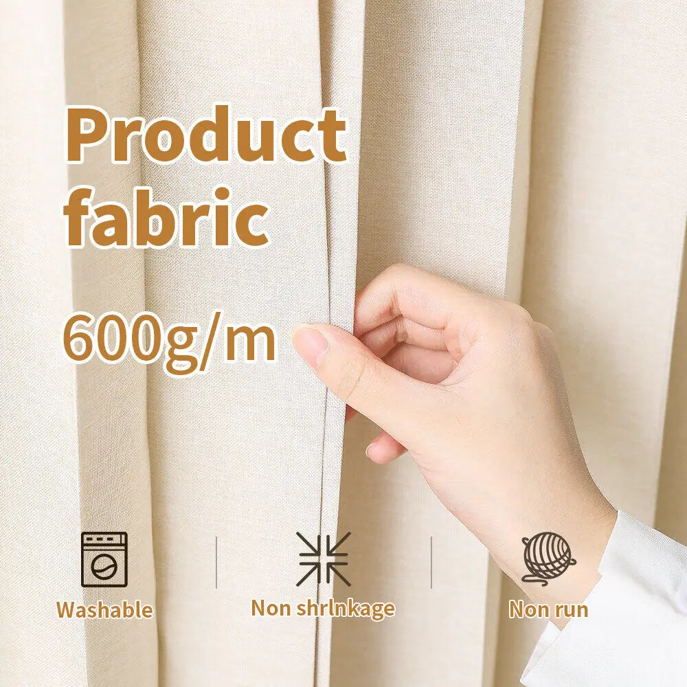 Closet Curtains, Accordion Style Door Curtains for Doorways, Pleated Folding Doors Curtain for Closet and Room Divider