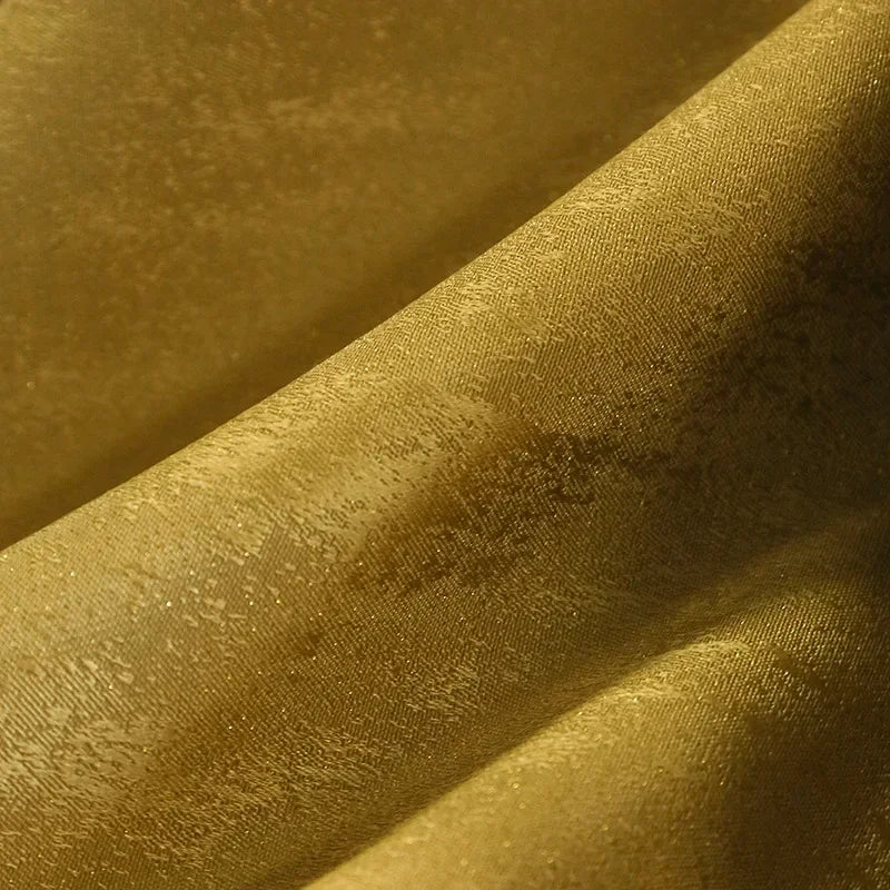 Modern Fashionable Curtains for Living Room Black Jacquard Blackout Luxury Bedroom Dining Window Custom Size Decor Thicken